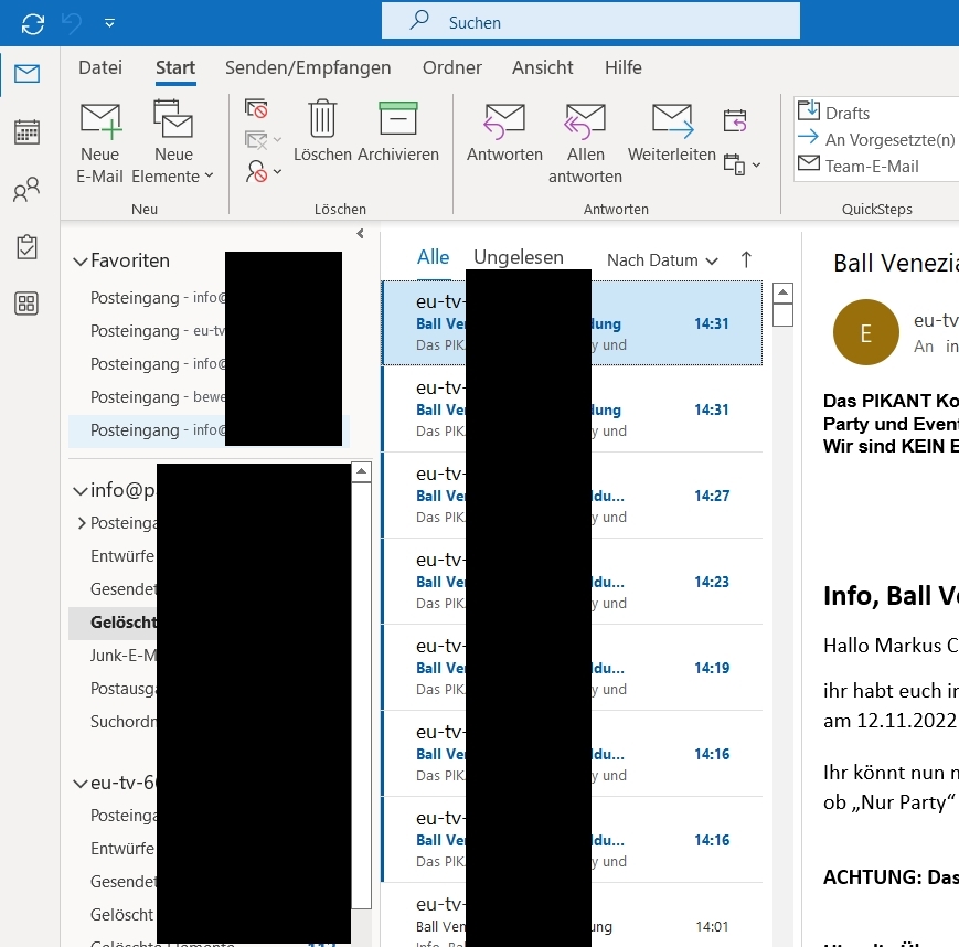 Absende Adresse Outlook, Serienbrief lässt sich nicht andern 02.jpg