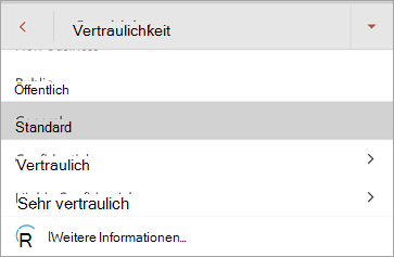 Anwenden von Vertraulichkeits Beschriftungen auf Ihre Dateien und e-Mails in Office 09bc020c-6d20-465c-973d-b34113c70321.png