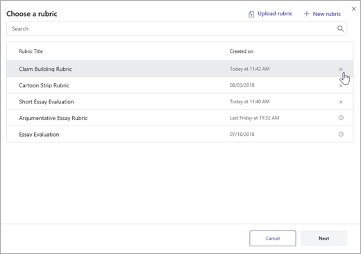 Erstellen und Verwalten von Benotungs Rubriken in Microsoft Teams 0a443437-cbb9-45bf-85ee-3c6e80991543.png