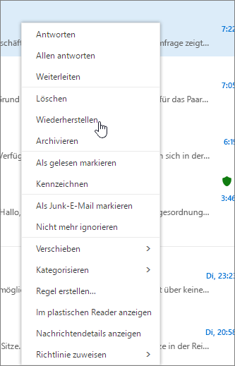 Wiederherstellen von gelöschten E-Mail-Nachrichten in Outlook im Web 109660ad-2912-419f-b8e4-1a98f17fd617.png