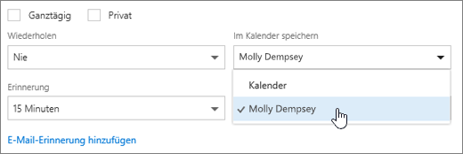 Verwalten des Kalenders einer anderen Person in Outlook im Web 10c00aae-621a-4cc5-a23a-76dd71029baf.png