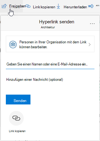 Verwenden von Gruppendateien in Outlook im Web 15033b54-448f-4df2-a4e0-6895bf5bcbdd.png