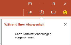 Benachrichtigt werden, wenn Mitglieder Ihres Teams ihre freigegebene Datei aktualisieren 16cc4a73-585d-4f89-9450-f0fee0c1c893.png