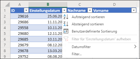 Sortieren von Daten in einem Bereich oder in einer Tabelle 1ad6ada6-085c-449a-9cc1-dbde862d6f70.png