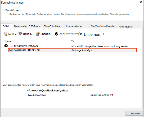 Meine Outlook.com-E-Mails werden in Outlook 2016 oder Outlook 2013 nicht angezeigt 1c549e39-87ab-4377-97ea-7528a4dfbd36.png