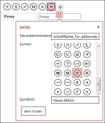 Hinzufügen benutzerdefinierter Aktionen zur Aktionsleiste in Access-Apps 1f7bf57f-c29e-4094-8ed5-882b477dfdbe.png