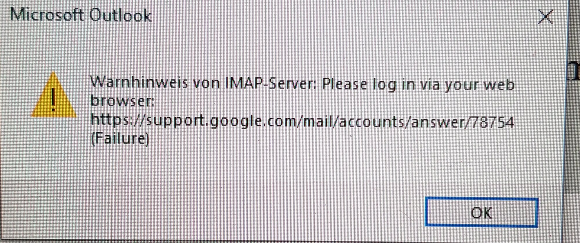 Gmail Synchronisation: IMAP Error 78754 20210810_061836.jpg