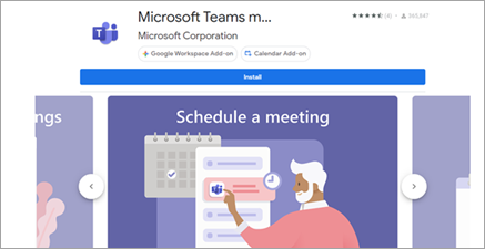 Installieren des Teams-Besprechungs-Add-Ons für Google Workspace 21726128-5860-4136-a426-6343c6803f65.png