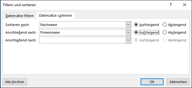 Dialogfeld ' Abfrageoptionen sortieren ' 22140b11-b214-48a0-99d4-7ab087f081cc.png