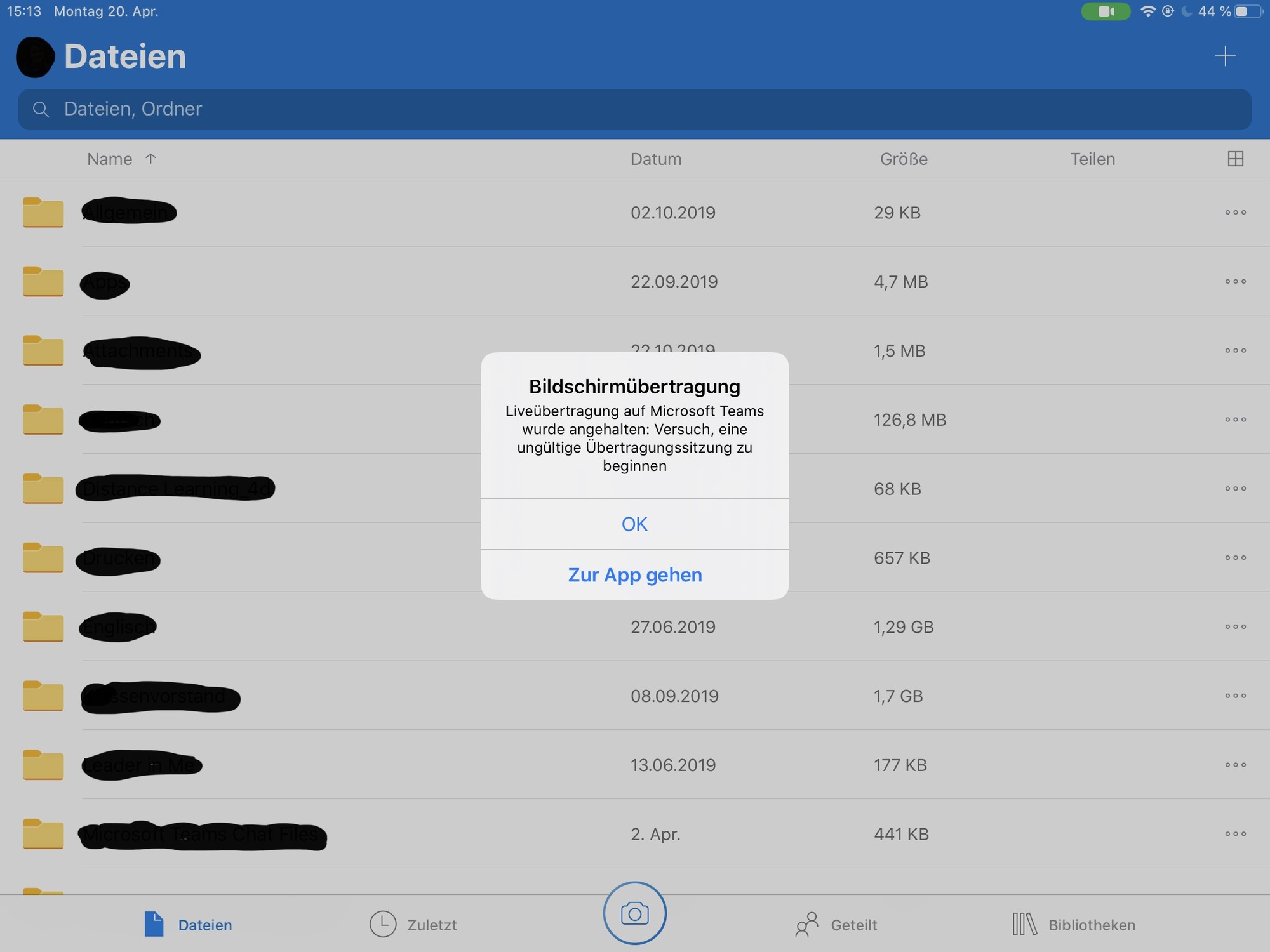 Liveübertragung von Bildschirm in Teams-Konferenz bricht ständig ab 27ae9ee8-a03b-4ab0-9968-b2c580c53855?upload=true.jpg