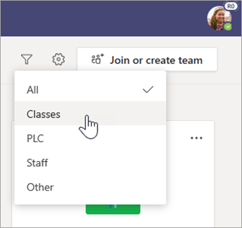 Einführung in die vereinfachte Microsoft Teams für Education-Erfahrung 27fe94d2-0da2-4fa2-ae6e-395f998398cc.png