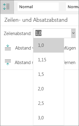 Ändern der Abstände in einem Word-Dokument auf einem mobilen Gerät 2a4a8b38-8ddc-4d66-b3a0-93897b52f5c4.png
