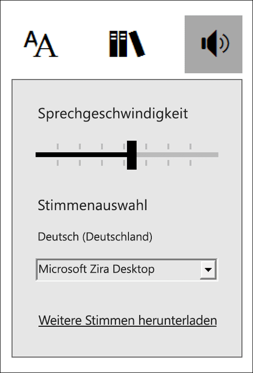 Ändern der Stimme in immersivem Reader für OneNote 2dd04833-e117-48f7-b923-d7c5d764b904.png