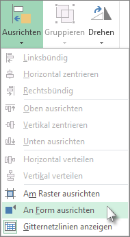 Aktivieren oder Deaktivieren der Optionen "am Raster ausrichten" und "an Objekt ausrichten" in ... 3f759f76-8e3d-4e27-8070-73269bfbb738.png