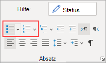 Hinzufügen von Aufzählungszeichen zu Text, um eine Liste in Word für das Web zu erstellen 4442215e-32d1-46f5-a2b5-894ed011f87b.png