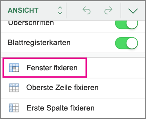 Fixieren von Fensterbereichen zum Sperren der ersten Zeile oder Spalte 46fa0ea8-33b2-4803-911f-a80d92af990d.png