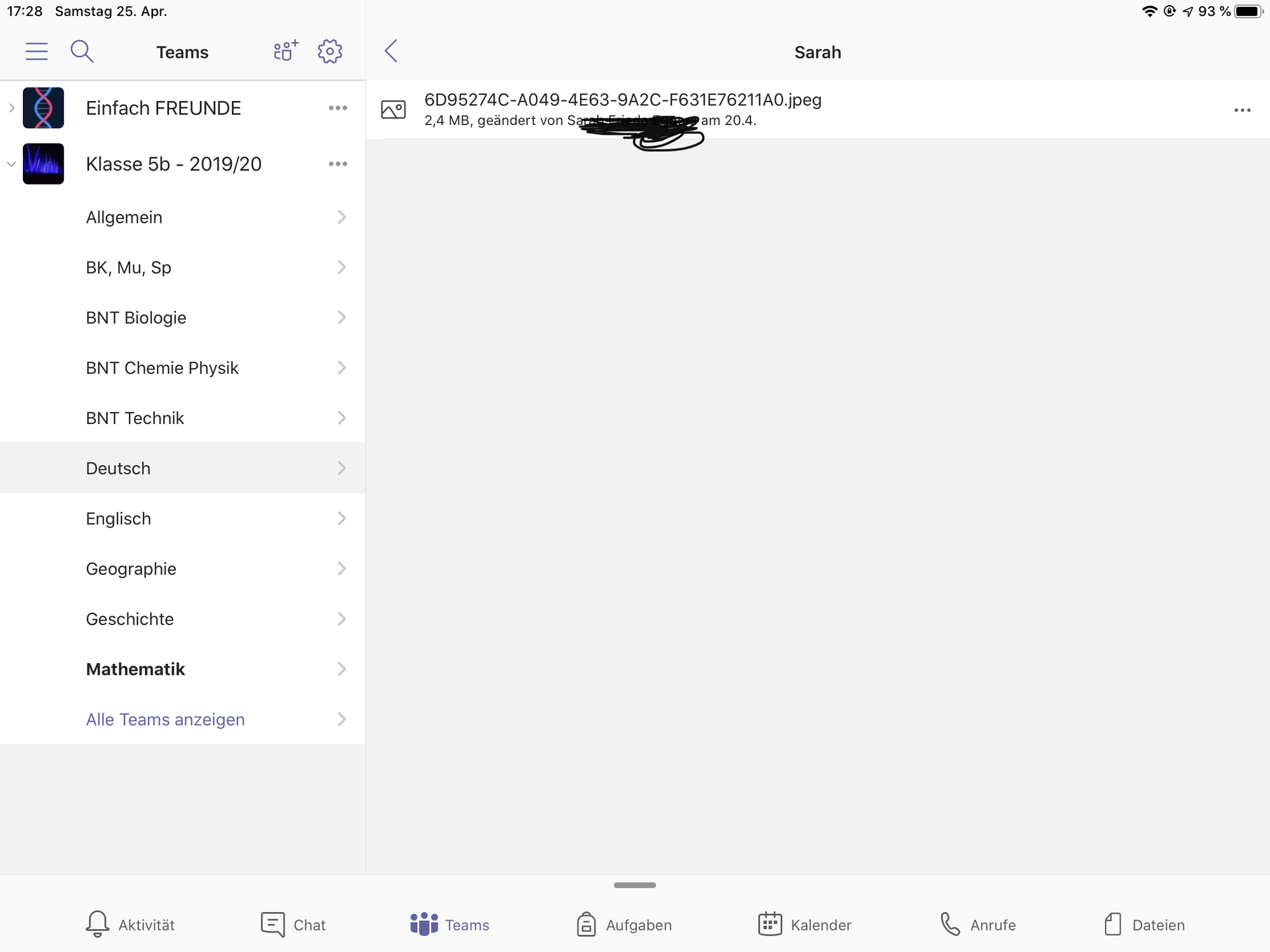 Keine Upoadschaltfläche auf einem IOS Gerät 5325090d-2c7c-4cf9-86dc-7fd159eafd47?upload=true.jpg