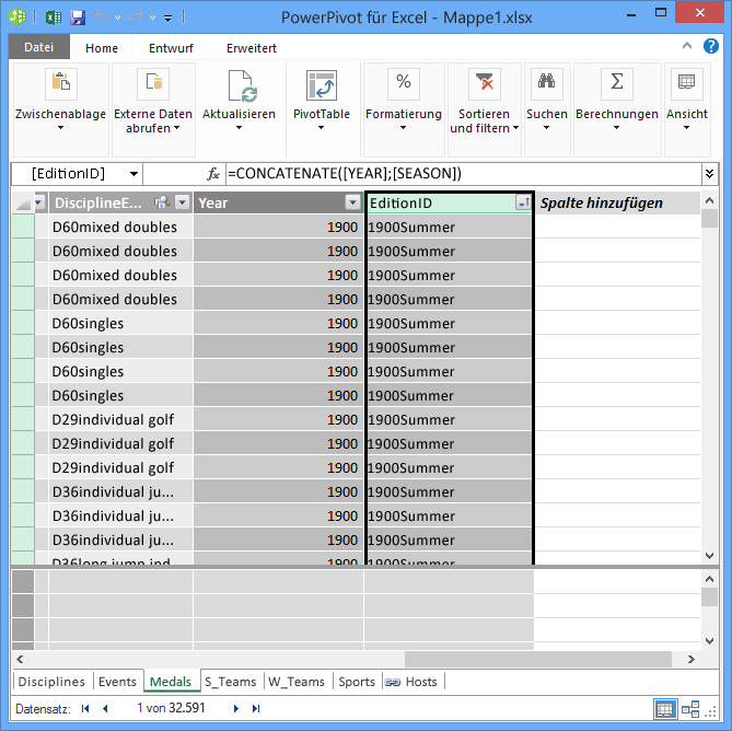 Lernprogramm: Erweitern von Datenmodellbeziehungen mit Excel, Power Pivot und DAX 5c3a3f12-9b70-4636-9e33-69f23313195f.png
