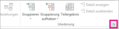 Gliedern (Gruppieren) von Daten in einem Arbeitsblatt 5da00ded-4011-486e-89ee-4f48ca74abf3.png