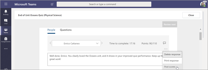 Zuweisen von Quiz für Schüler über Microsoft Teams 64fd144e-41e8-40c1-a984-16b93c082591.png