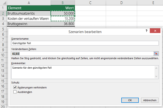 Wechseln Sie zwischen verschiedenen Wertgruppen mithilfe von Szenarien 69a1e98c-2edd-4239-99e6-ccb162300899.png