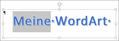 Ändern der Farbe von WordArt in Word 6d54f1aa-a870-4686-b001-cd90e887347c.png