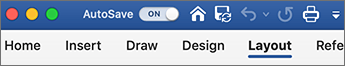 Anpassen der Symbolleiste für die schnell Aktion in Word für Mac 6f70da64-64e1-4ba2-b372-616202f7579b.png