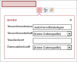 Hinzufügen eines AutoVervollständigen-Steuerelements zu einer Ansicht in einer Access-App 6f9716de-3867-4ecd-8466-c1a85bebbcba.png