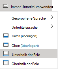 Präsentationen mit automatischen Echtzeit-Beschriftungen oder -Untertiteln in PowerPoint 7092fb31-e52f-481a-a7cf-ff758b64aec9.png