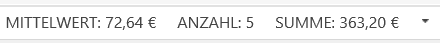 Anzeigen von Zusammenfassungsdaten in der Statusleiste 7399f98e-6d23-4532-80b4-9f8c1ee0748b.png