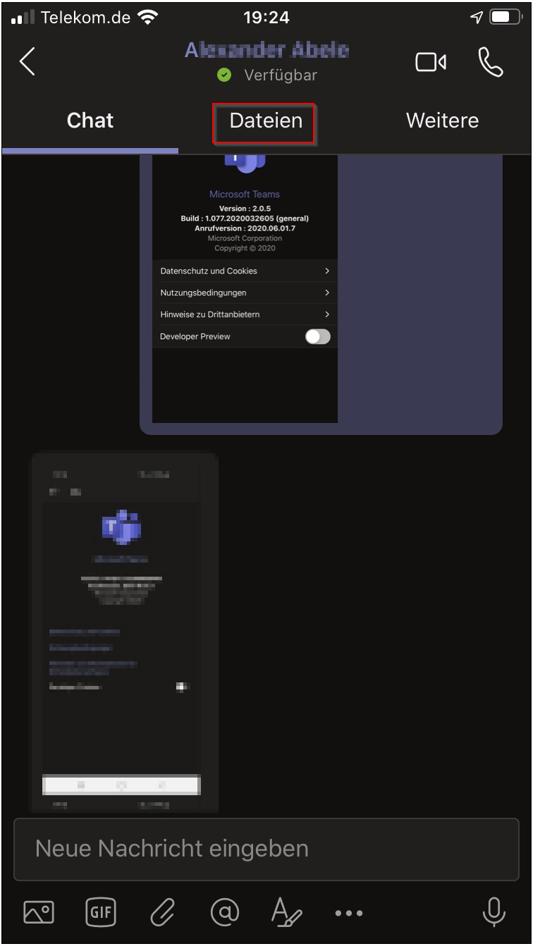 Registerkarte "Dateien" in der Teams Mobile APP 743f0c95-50d6-412f-a367-0c982f11bab3?upload=true.png