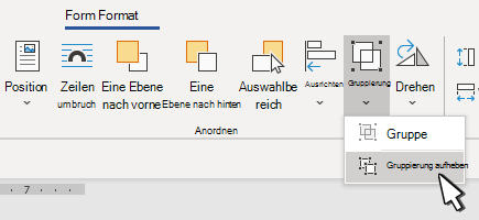 Aufheben der Gruppierung von Formen, Bildern und anderen Objekten in Word 769bcce0-9134-492f-8cf5-37fad6b446ab.png