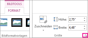 Ändern der Größe von Bildern, Formen, Textfeldern oder WordArt-Objekten 77f9338b-0cc4-4ce0-a377-39ccd1f7d1a6.png