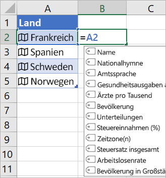 Excel-Datentypen: Aktien und Geografie. 7a72c25b-b96d-4a1f-bd5d-610adf39bb41.png