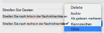 Anpassen der Wischbewegung nach links und wischen der richtigen Gesten in Outlook für Mac 7a8adc35-ac5c-418c-85fd-3740433fe1ac.png