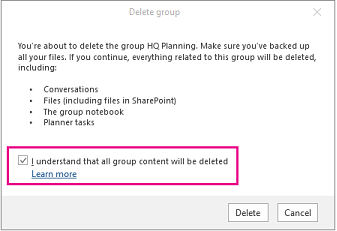 Löschen einer Gruppe in Outlook 2016 7b61e83b-6275-4255-95a7-d9a6783d9ae6.png