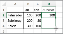 Kopieren einer Formel durch Ziehen des Ausfüllkästchens in Excel für Mac 7e153c18-7400-4410-a082-7395cac15987.png