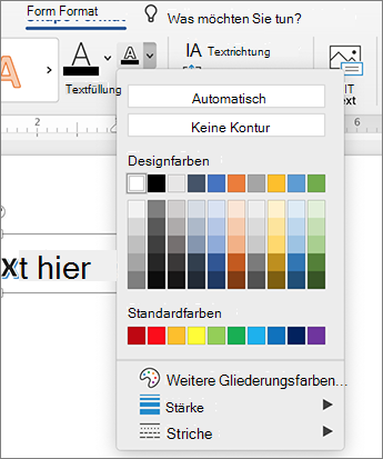 Ändern der Farbe von WordArt in Word 82b36c59-818d-41cb-99c4-079df967f487.png