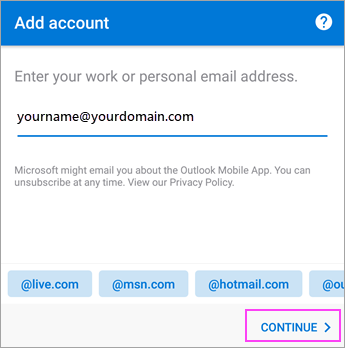 Einrichten von E-Mail in der Outlook für Android-App 838f38af-b406-4c33-949b-a6f37b2267d2.png