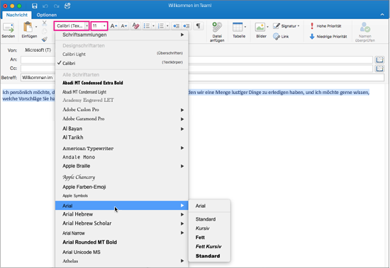 Formatieren von e-Mail-Nachrichten in Outlook für Mac 83a99910-1f29-45e8-8c80-c2d69997e452.png