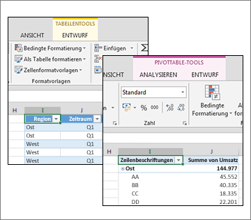 Wo befinden sich die Tabellentools? 84f83180-5efd-42be-a57d-9eae53f676fb.png
