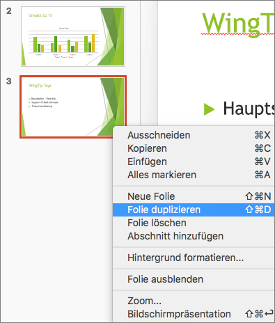 Hinzufügen, Ändern der Reihenfolge, Duplizieren und Löschen von Folien in ... 872345bf-7d4d-475d-91c3-f36bdaf4776e.png