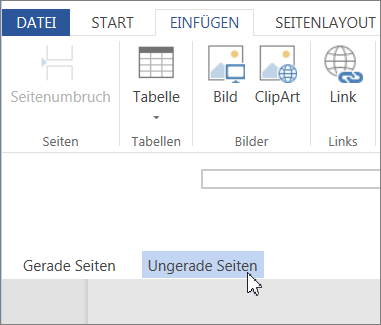 Erstellen unterschiedlicher Kopf- und Fußzeilen für gerade und ungerade Seiten 87e88148-3541-40f7-9b12-fc6e04c684d6.png