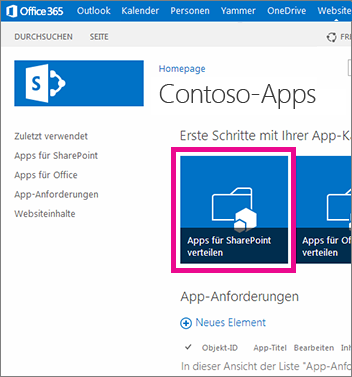 Verteilen einer Access-App in Ihrem App-Katalog oder im SharePoint Store 93715ed1-551d-47b8-9925-d2503f764b37.png