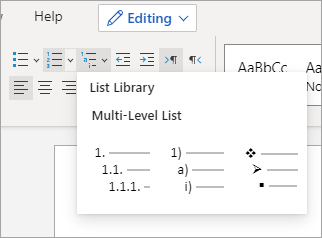 Wie erstelle ich eine Liste in Word für das Web? 94bbbcfc-51e4-4d34-b75d-f12b9d332207.png