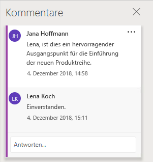 Hinzufügen, Ändern, Ausblenden oder Löschen von Kommentaren in einer ... 9755cf4a-f75c-409f-9322-d22fb5758ba9.png
