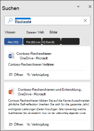 Finden der benötigten Informationen mit Microsoft Search in Office 9bc3526b-ce14-4887-80eb-56f1296a65ba.png