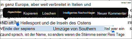 Erhalten Sie mit Intelligentes Nachschlagen Erkenntnisse darüber, woran Sie gerade arbeiten 9d6af13c-8820-4869-bd33-80aef367f445.png