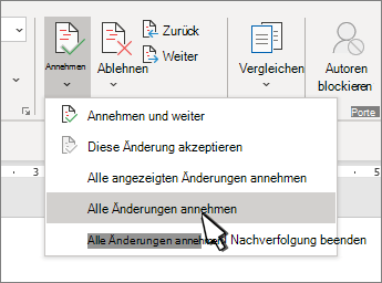 Annehmen oder ablehnen von nachverfolgten Änderungen in Word 9e645870-48c2-4c10-b149-c3fade3a3e2c.png