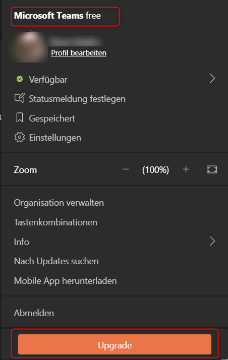 Woher kommt der Upgrade Button in der MS Teams free version? a13c0ad6-4d7f-4d0b-b373-61206ba30814?upload=true.png